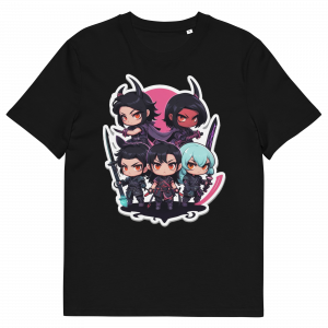 kpop demon hunters unisex organic cotton t shirt