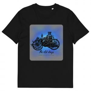 classic car t shirt – vintage retro automotive style teeunisex organic cotton t shirt